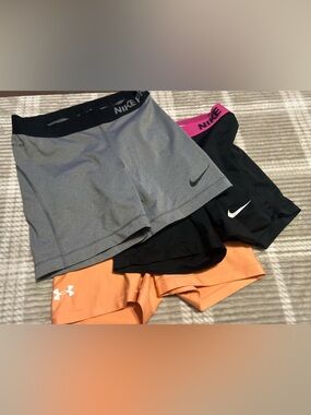 Nike ,Under Armour shorts